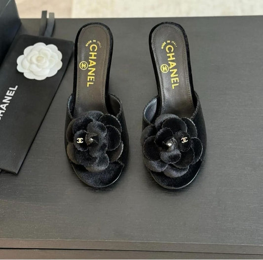 Chanel sandals heels