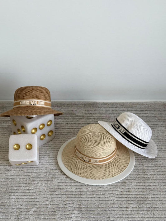 Dior hat - beach hat