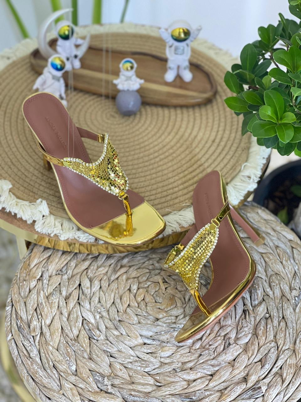 Amina muadi sandals heels
