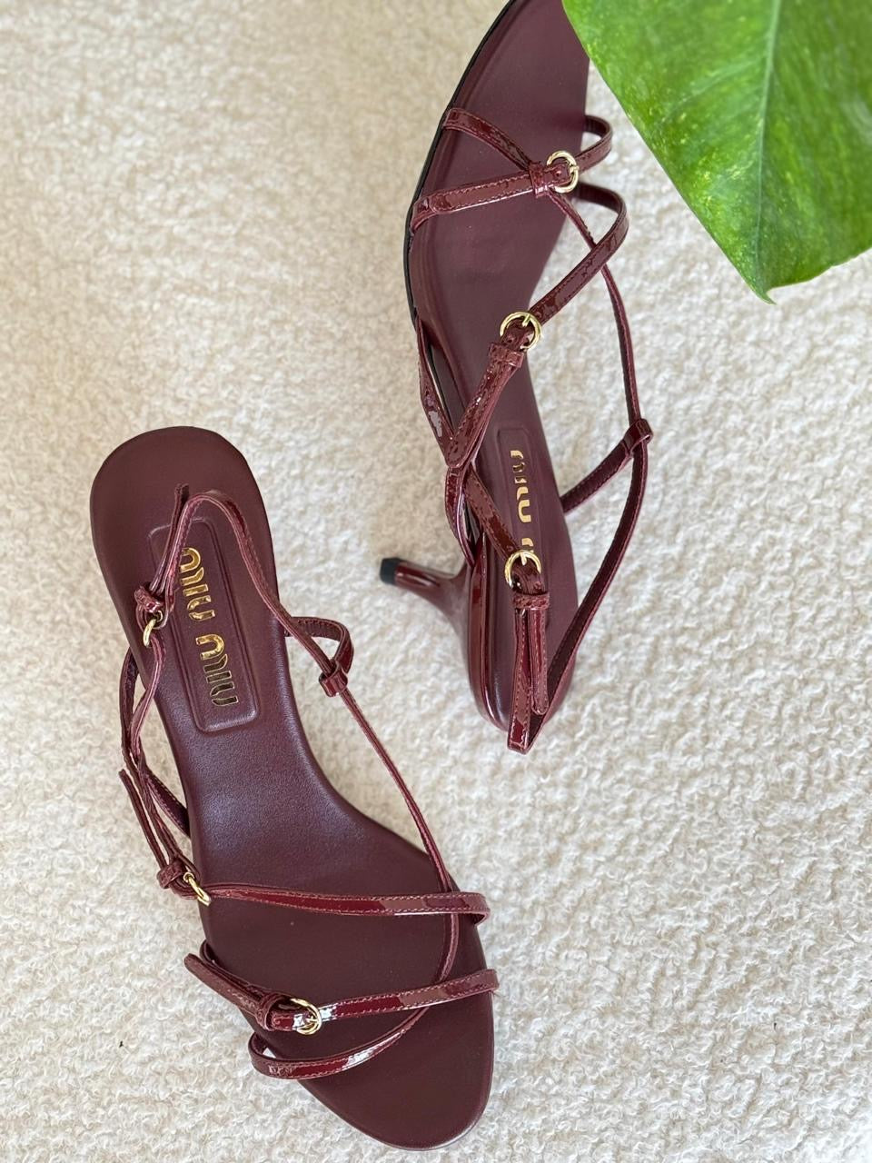 Miu miu sandals heels