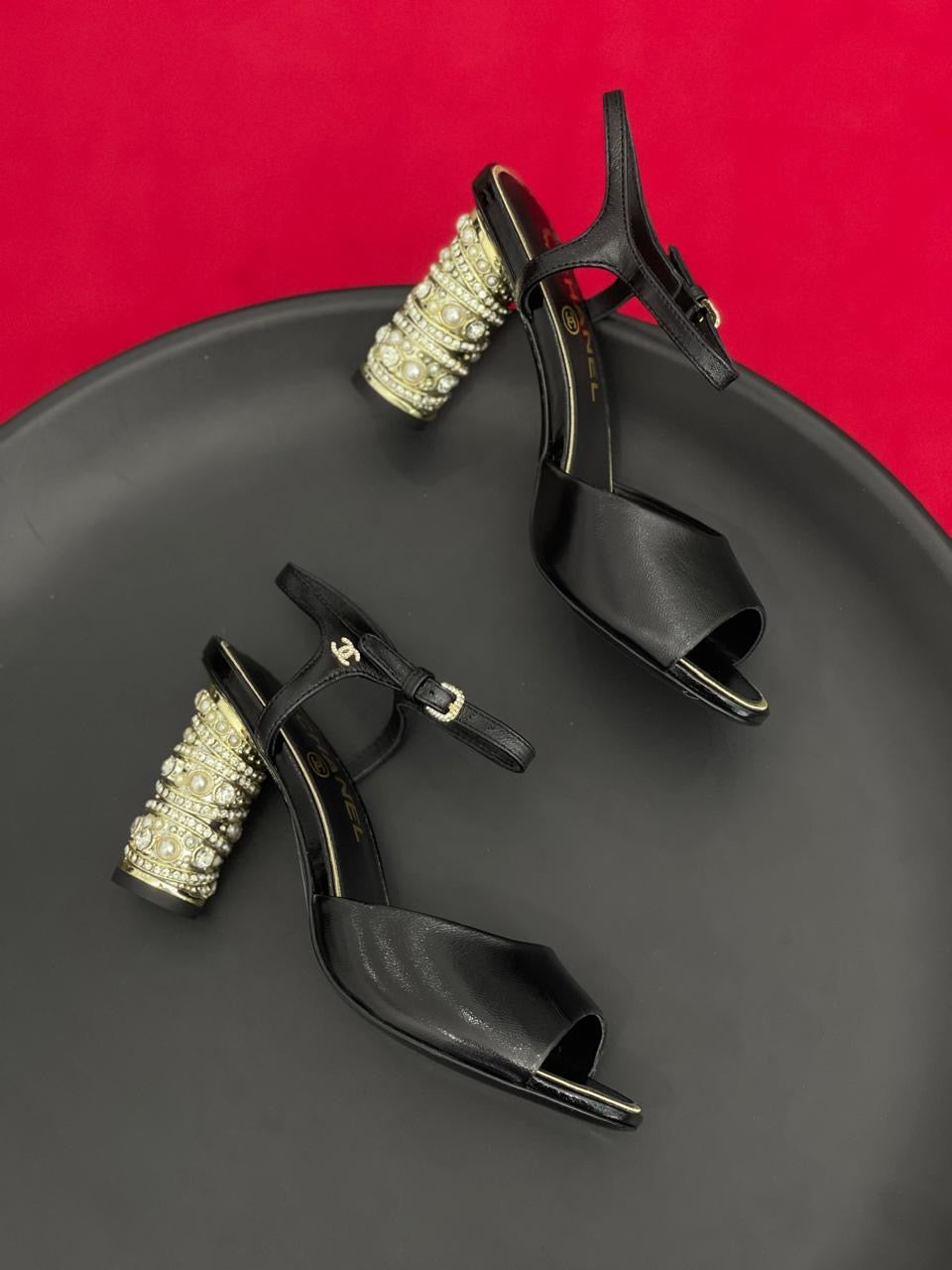 Chanel sandals heels