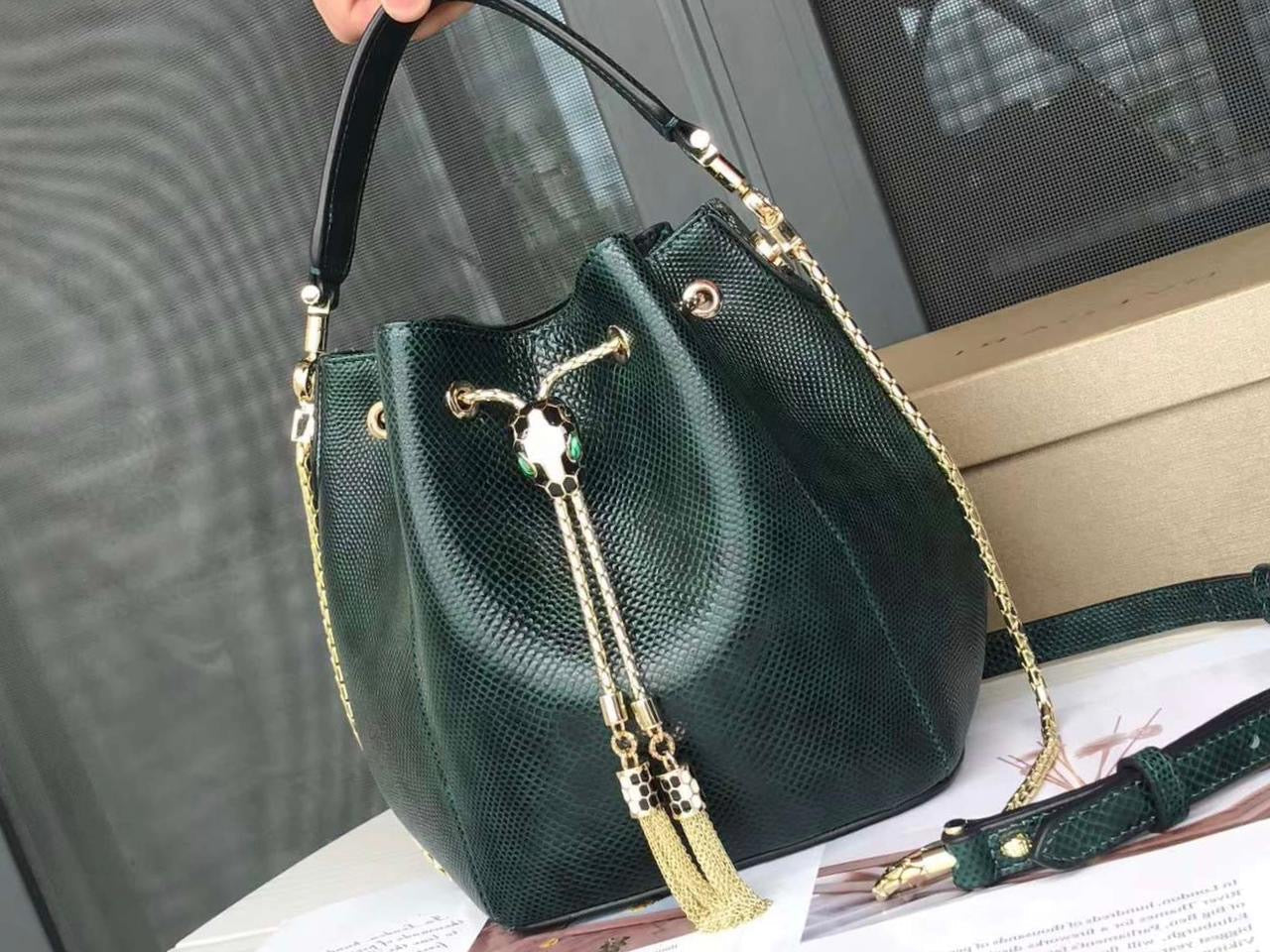 Bvlgari bag green