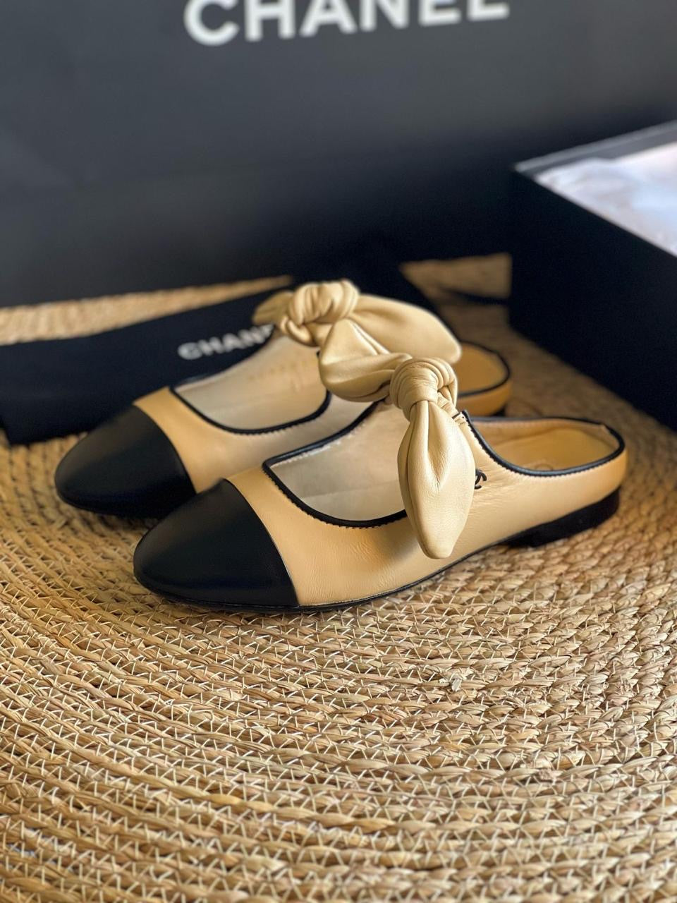 Chanel mules - chanel heels low