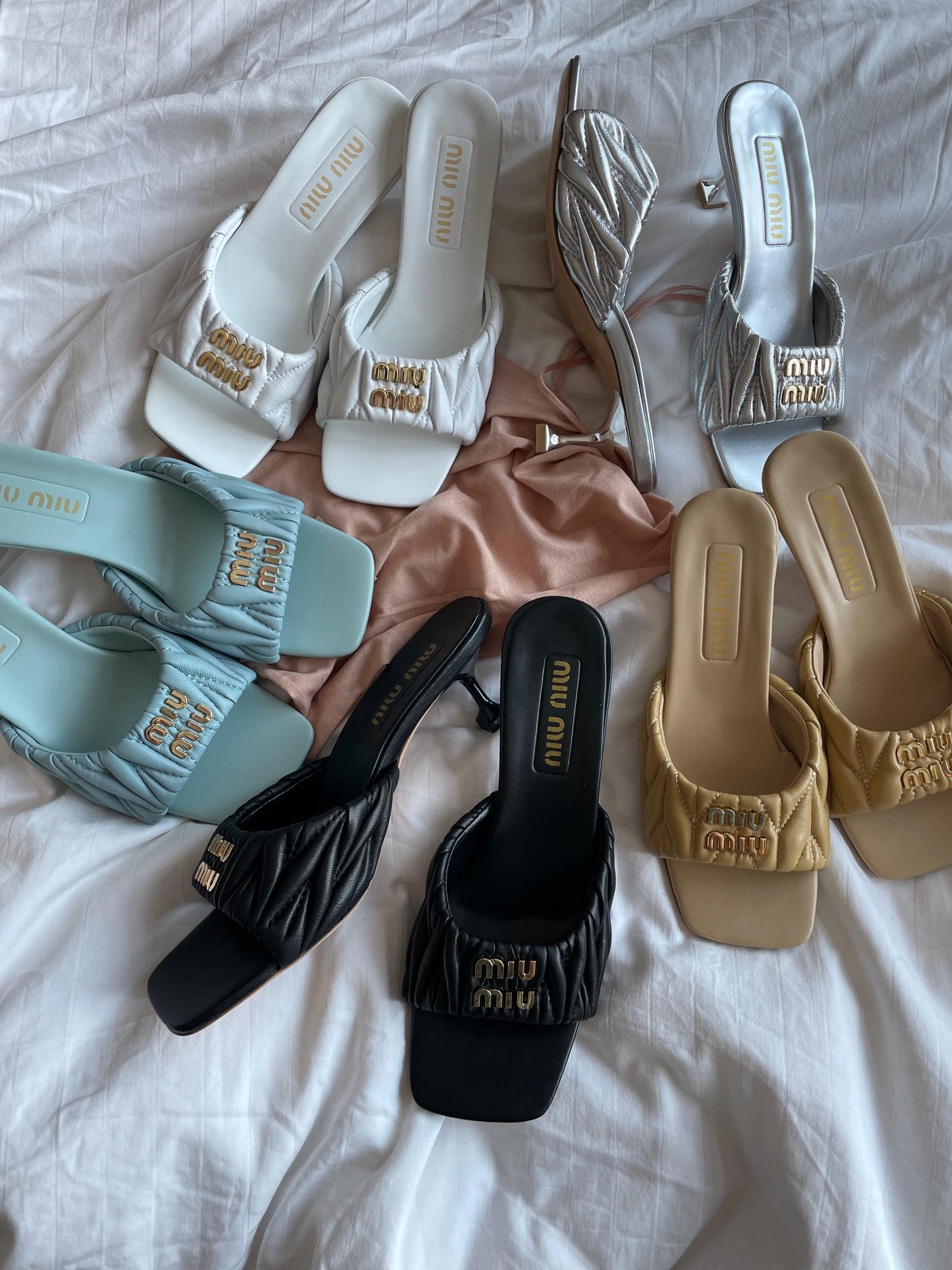 Miu miu sandals heels