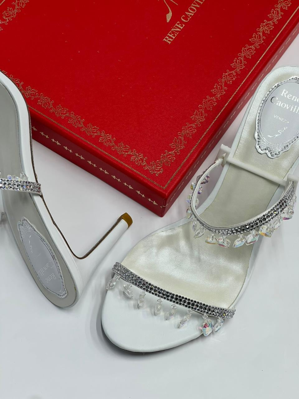 Rene caovilla sandals heels