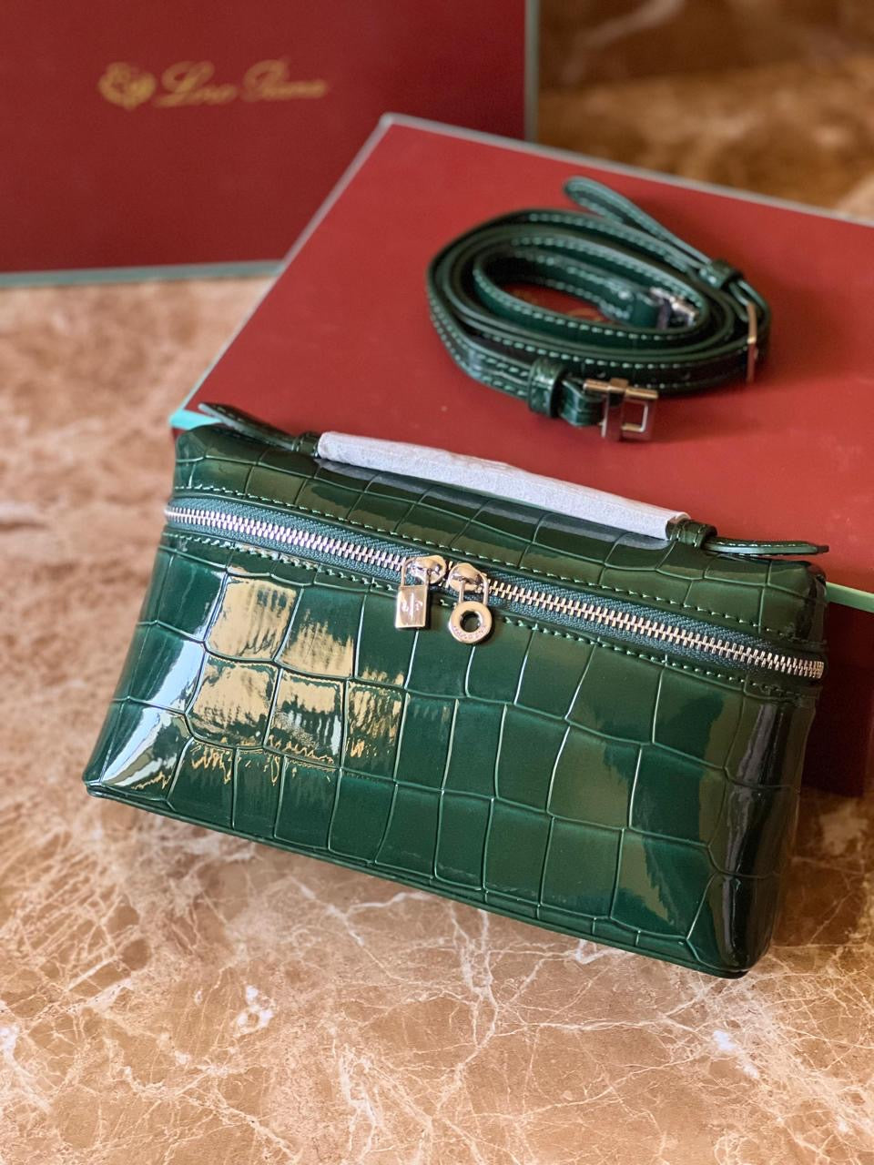 Loro piana bag crocodile