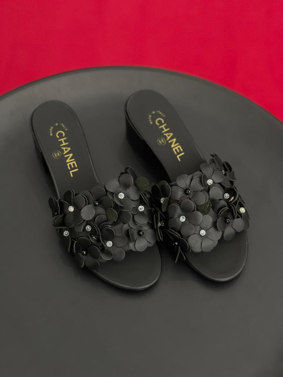 Chanel sandals heels