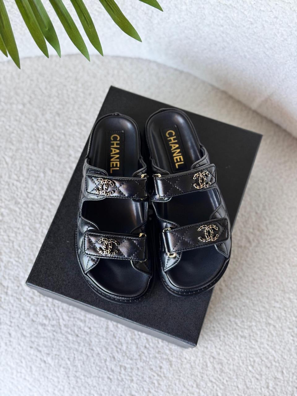 Chanel slippers