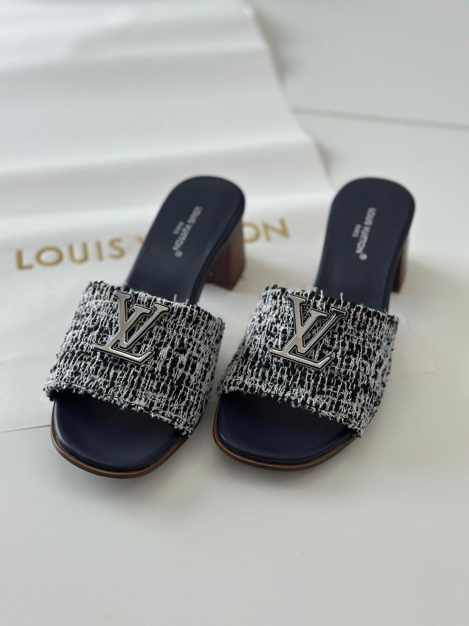 Lv sandals heels