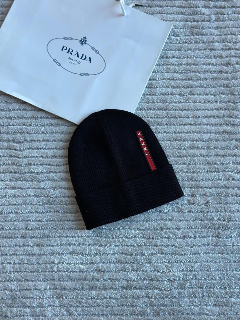 Prada hat