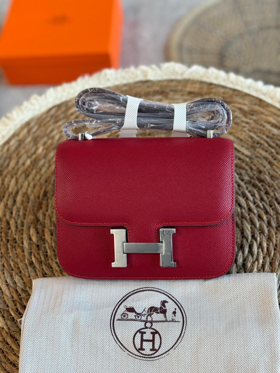 Hermes bag - silver hardware