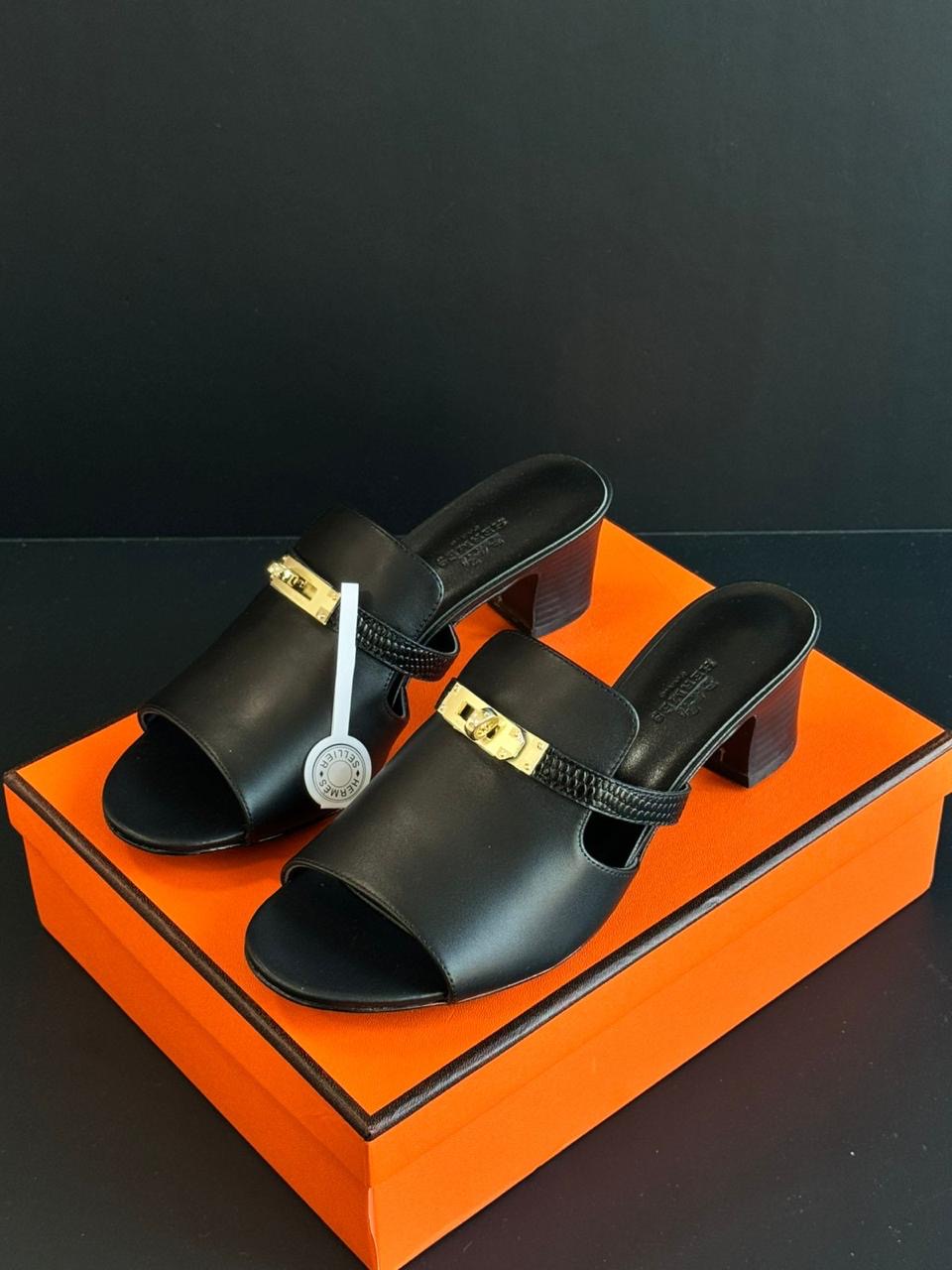 Hermes sandals heels