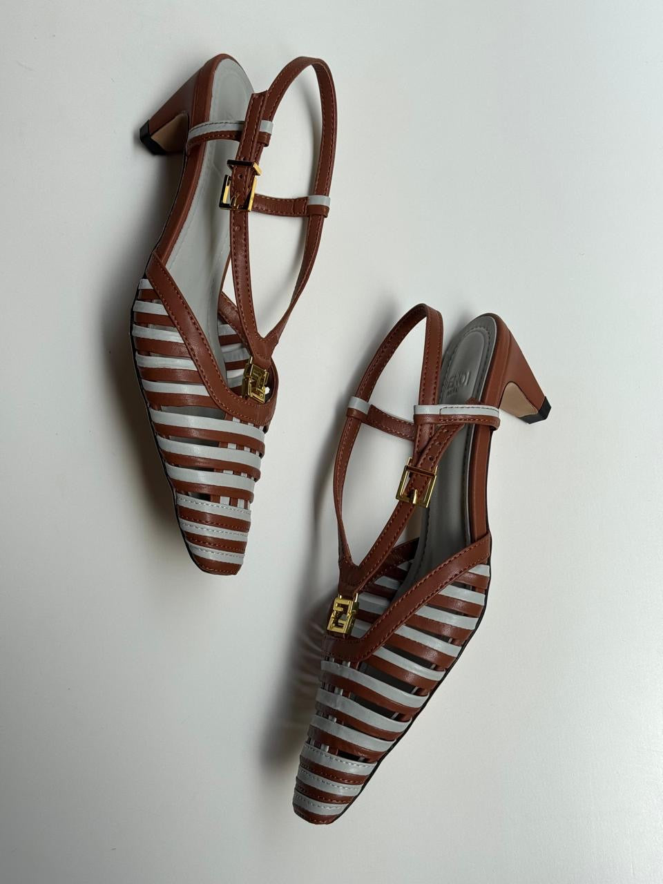Fendi heels - low heels