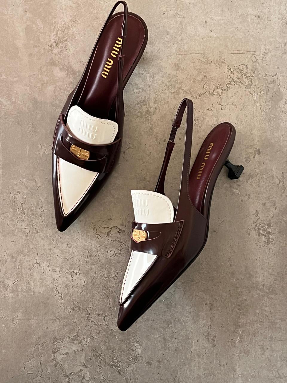 Miu miu heels - low heels