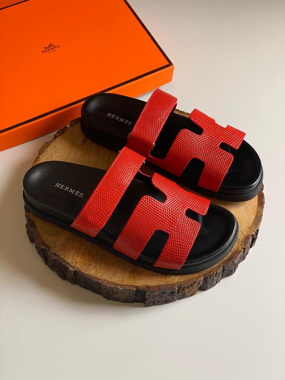 Hermes slippers chypre