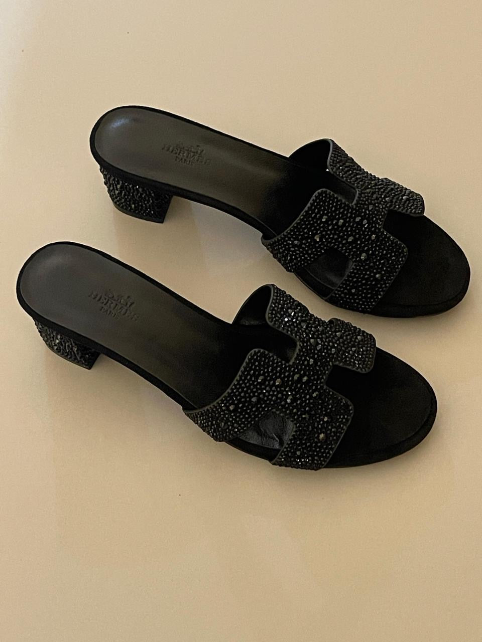 Hermes sandals heels