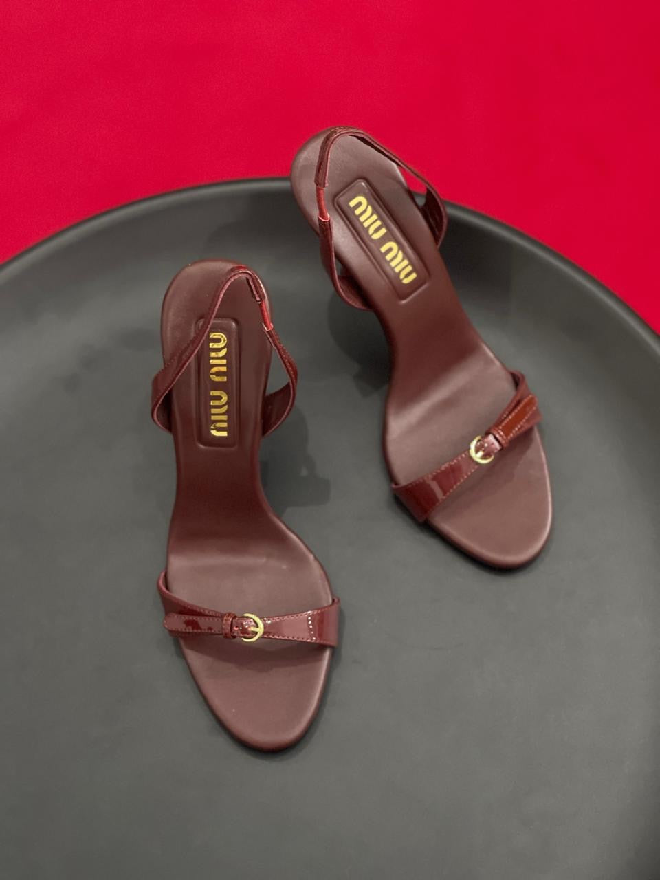 Miu miu sandals heels