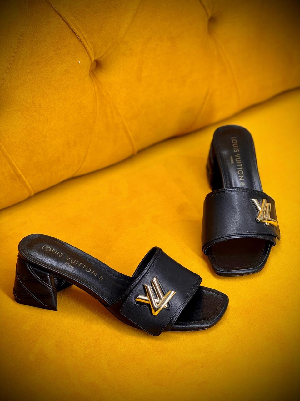 Lv sandals heels