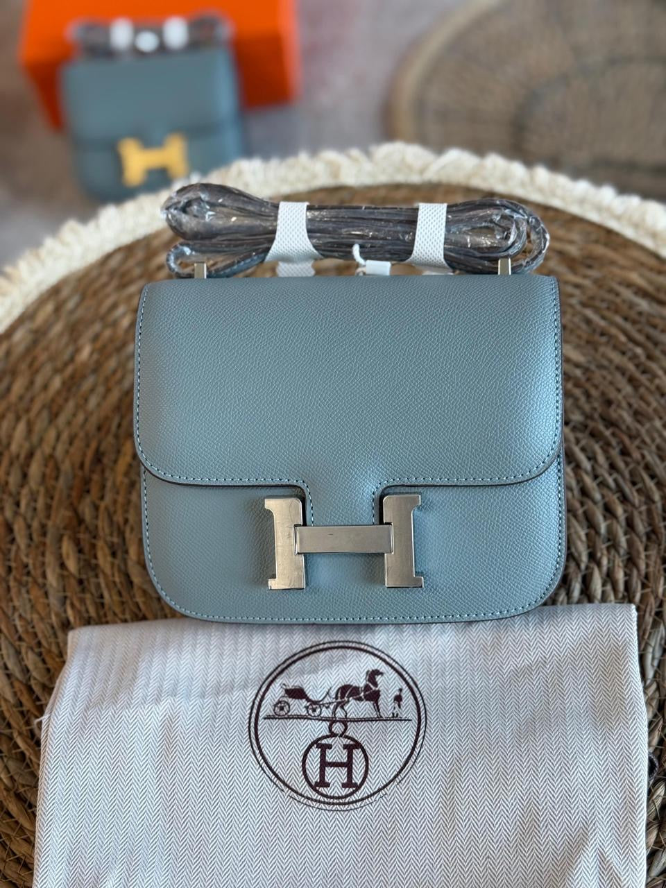 Hermes bag - silver hardware