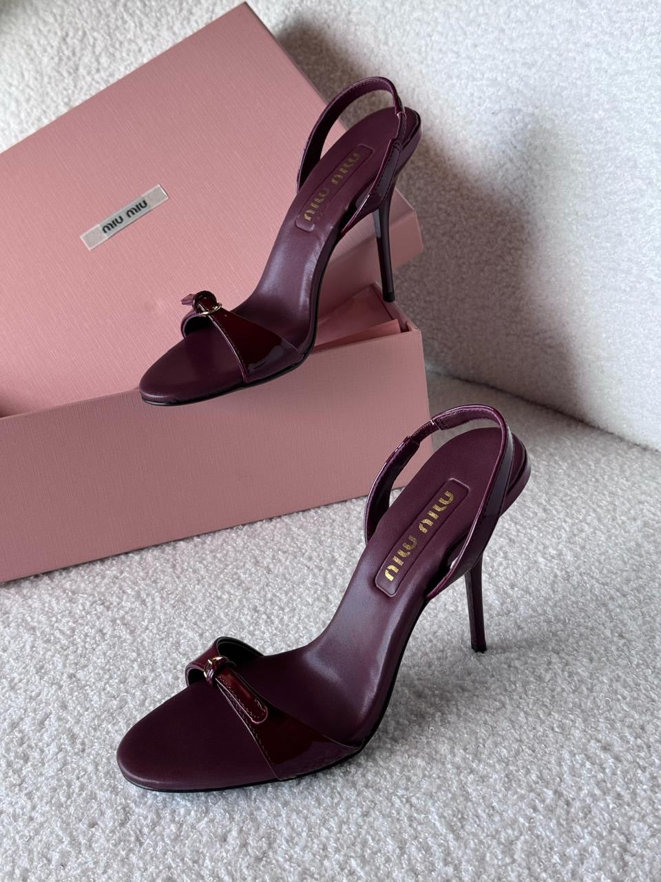 Miu miu sandals heels