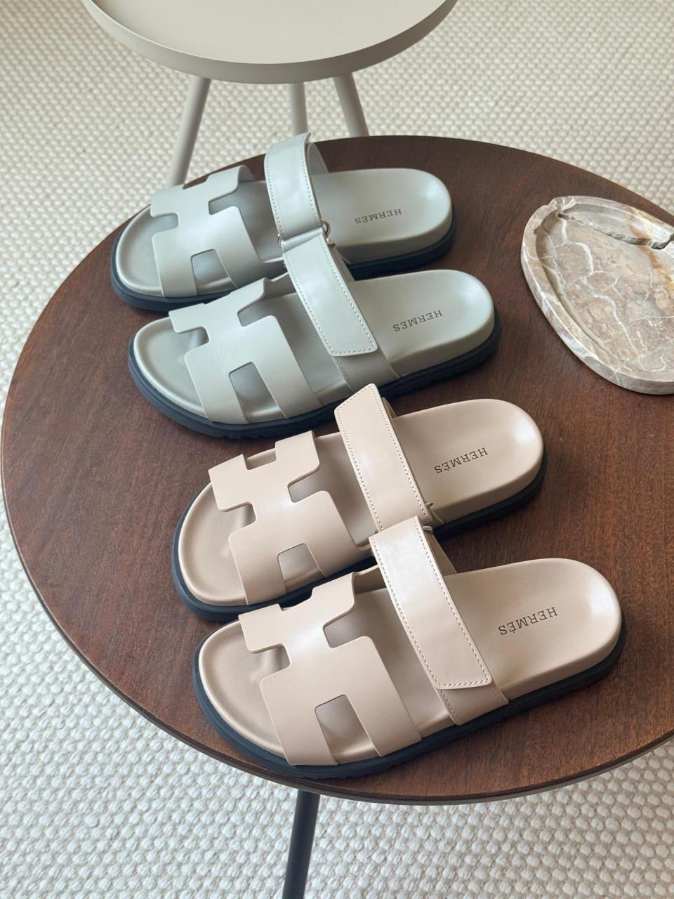 Hermes slippers chypre