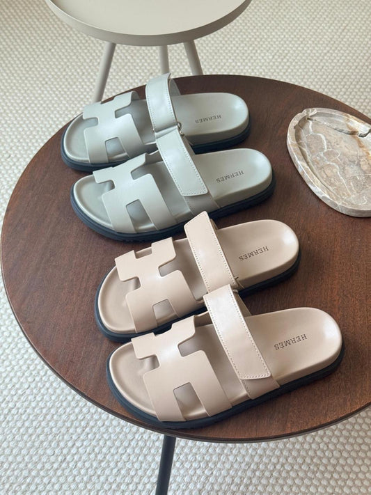 Hermes slippers chypre