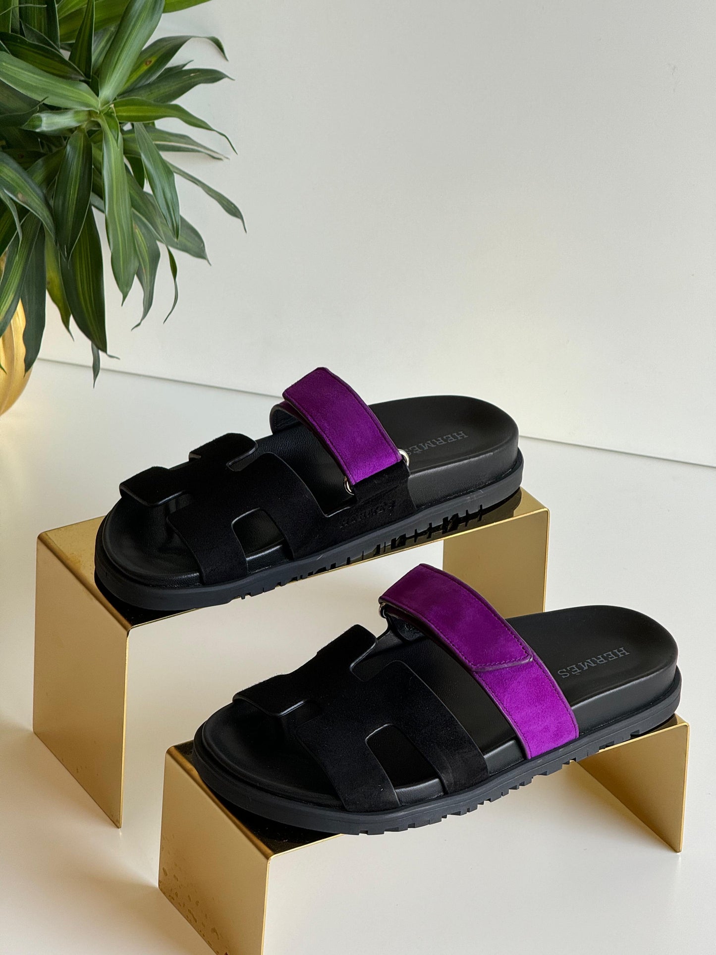 Hermes slippers- chypre