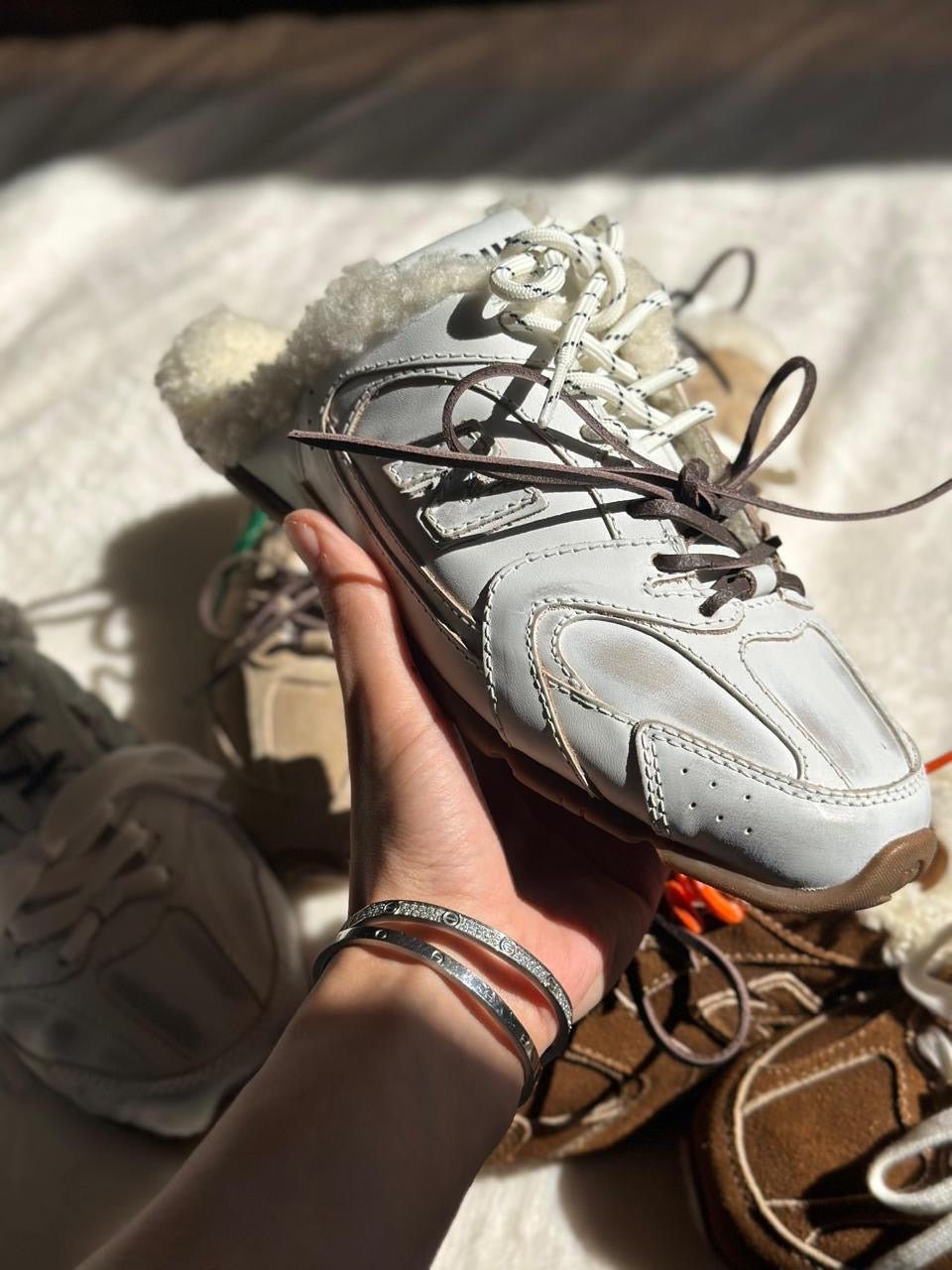 New balance x miu miu sneakers