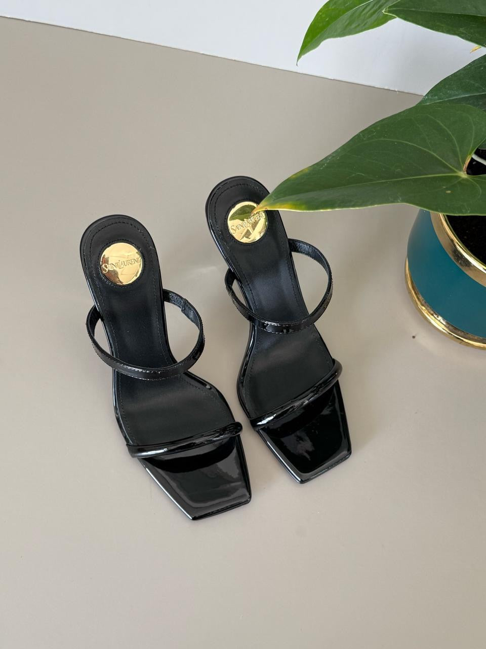 Ysl sandals heels