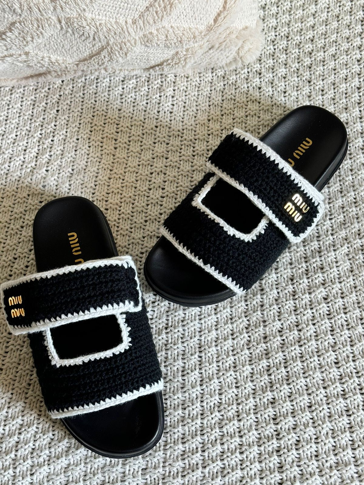 Miu miu slippers