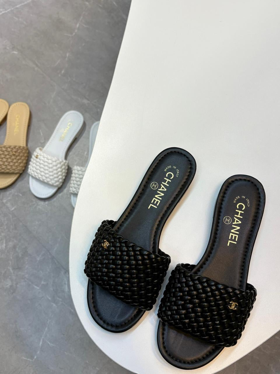 Chanel slippers