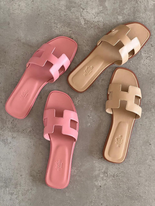 Hermes slippers