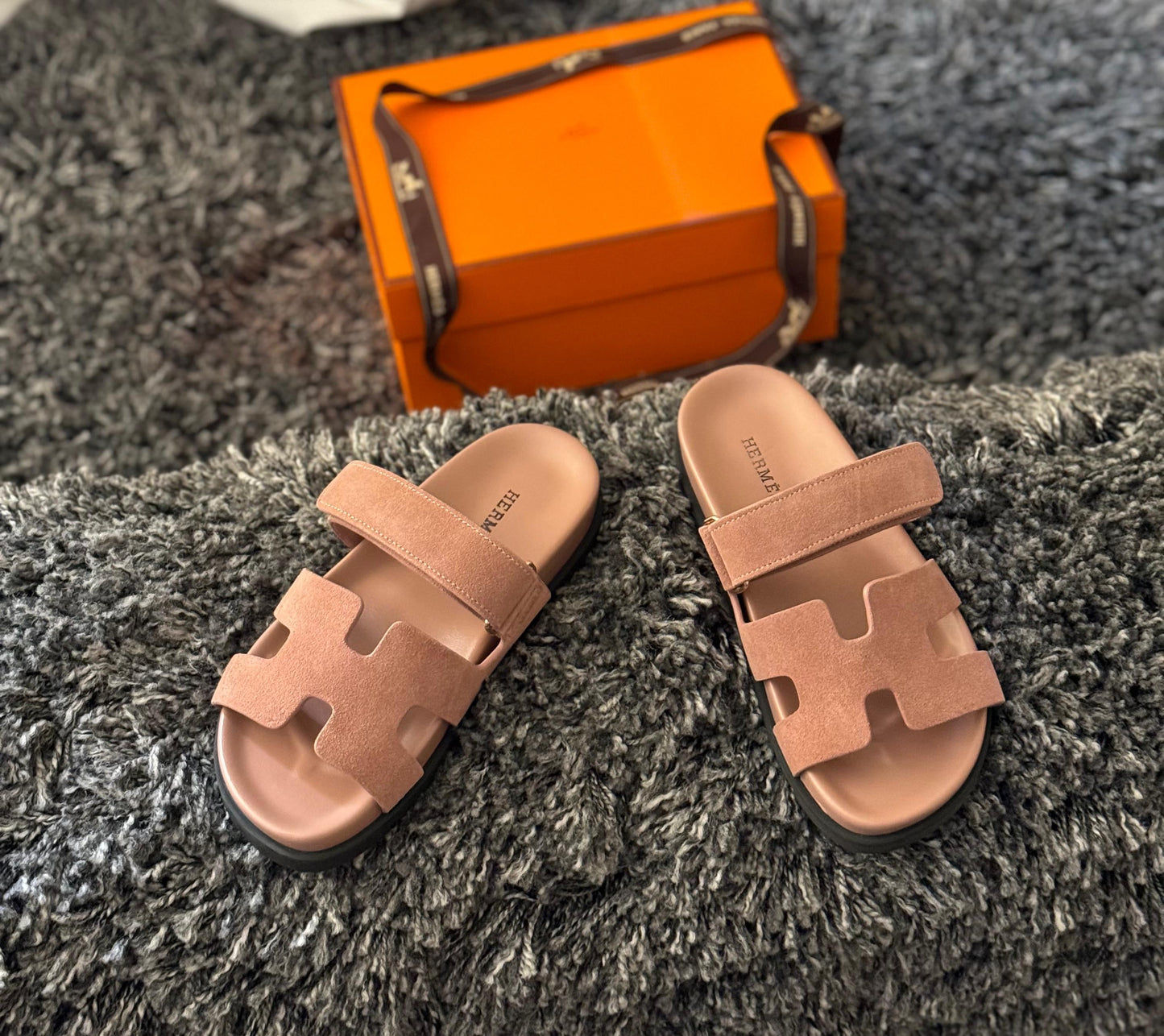 Hermes slippers chypre