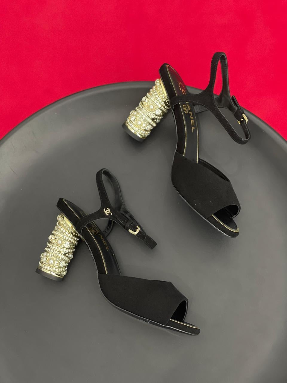 Chanel sandals heels