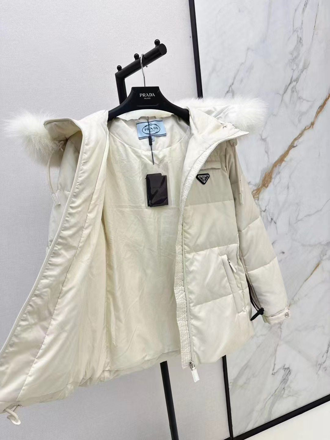 Prada jacket white