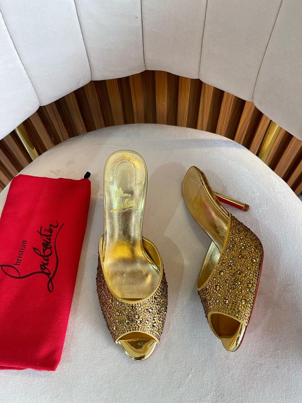 Christian louboutin sandala heels