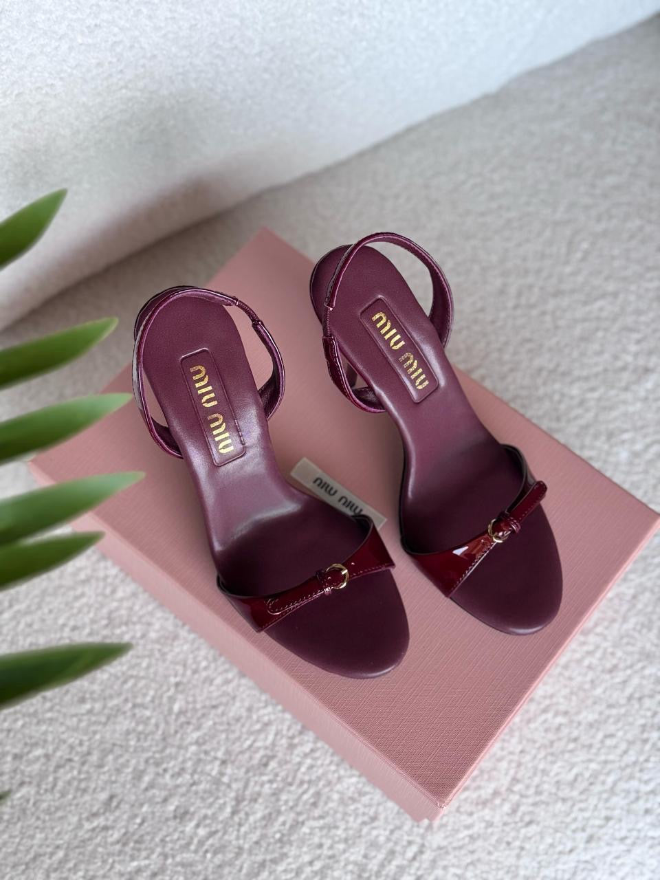 Miu miu sandals heels