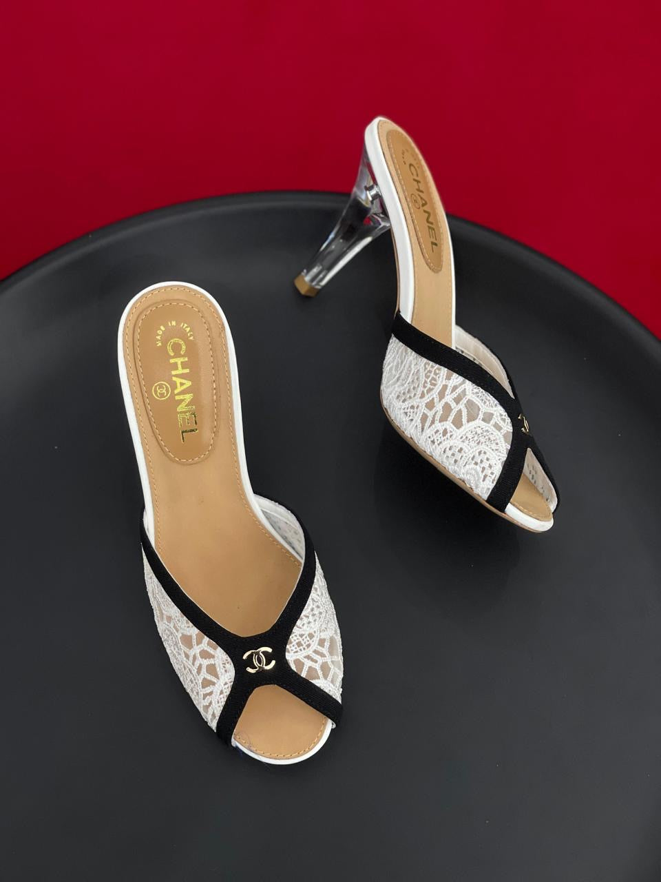 Chanel sandals heels
