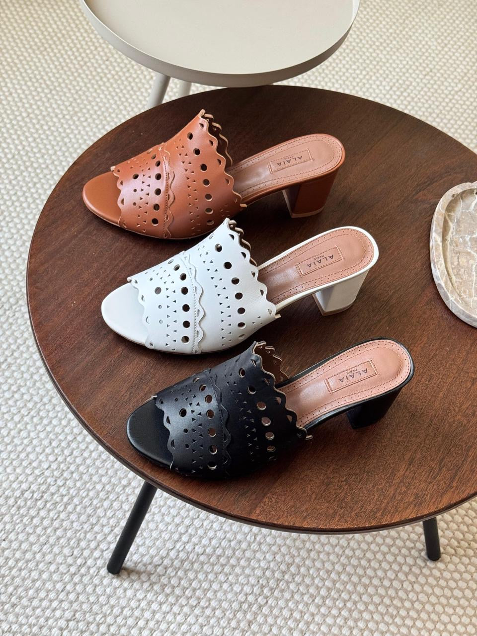 Alaia sandals heels