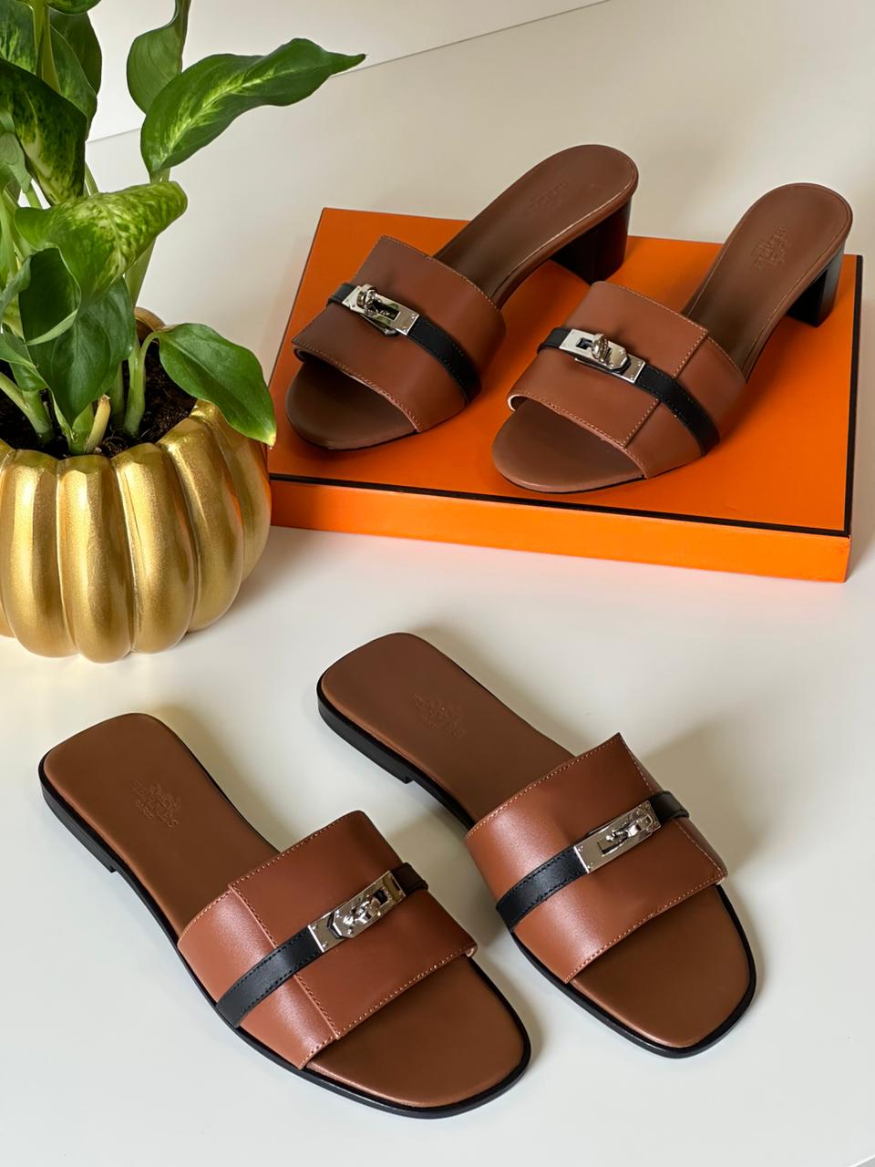 Hermes slippers and sandals