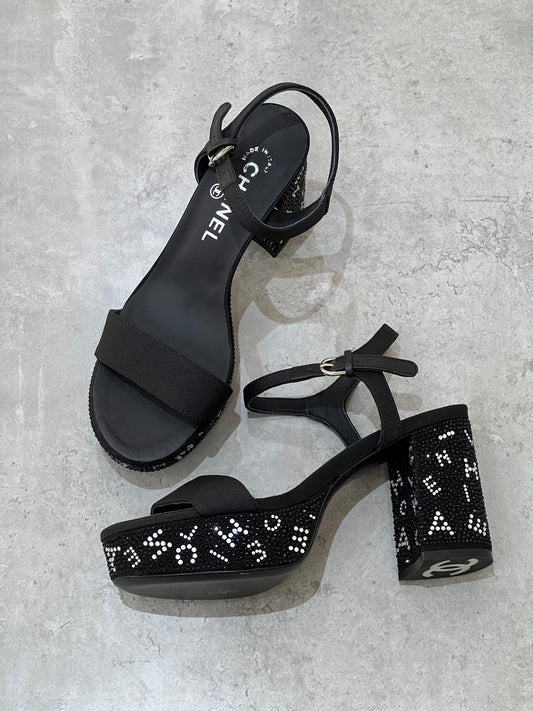 Chanel sandals heels