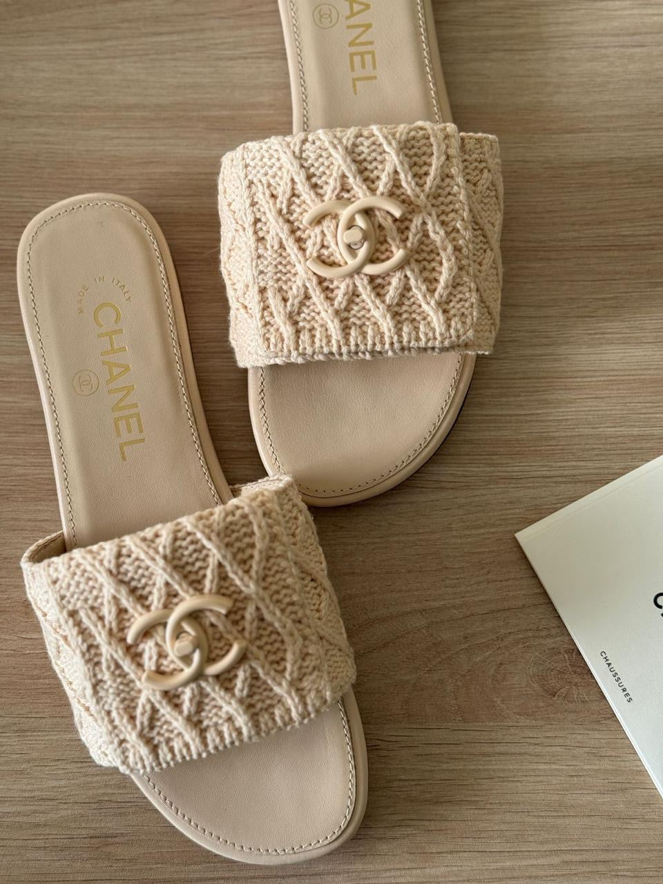 Chanel slippers