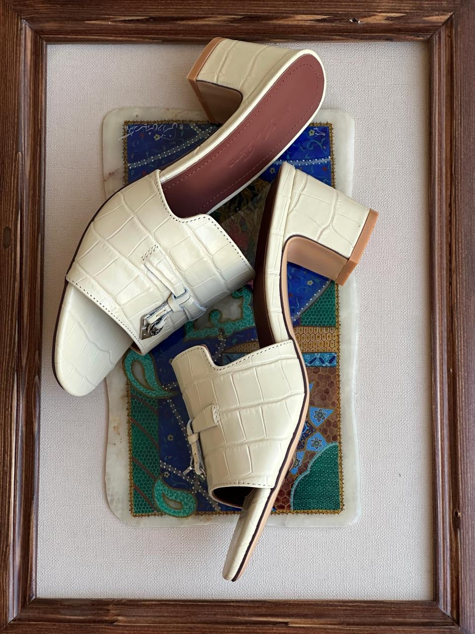 Loro piana sandals heels