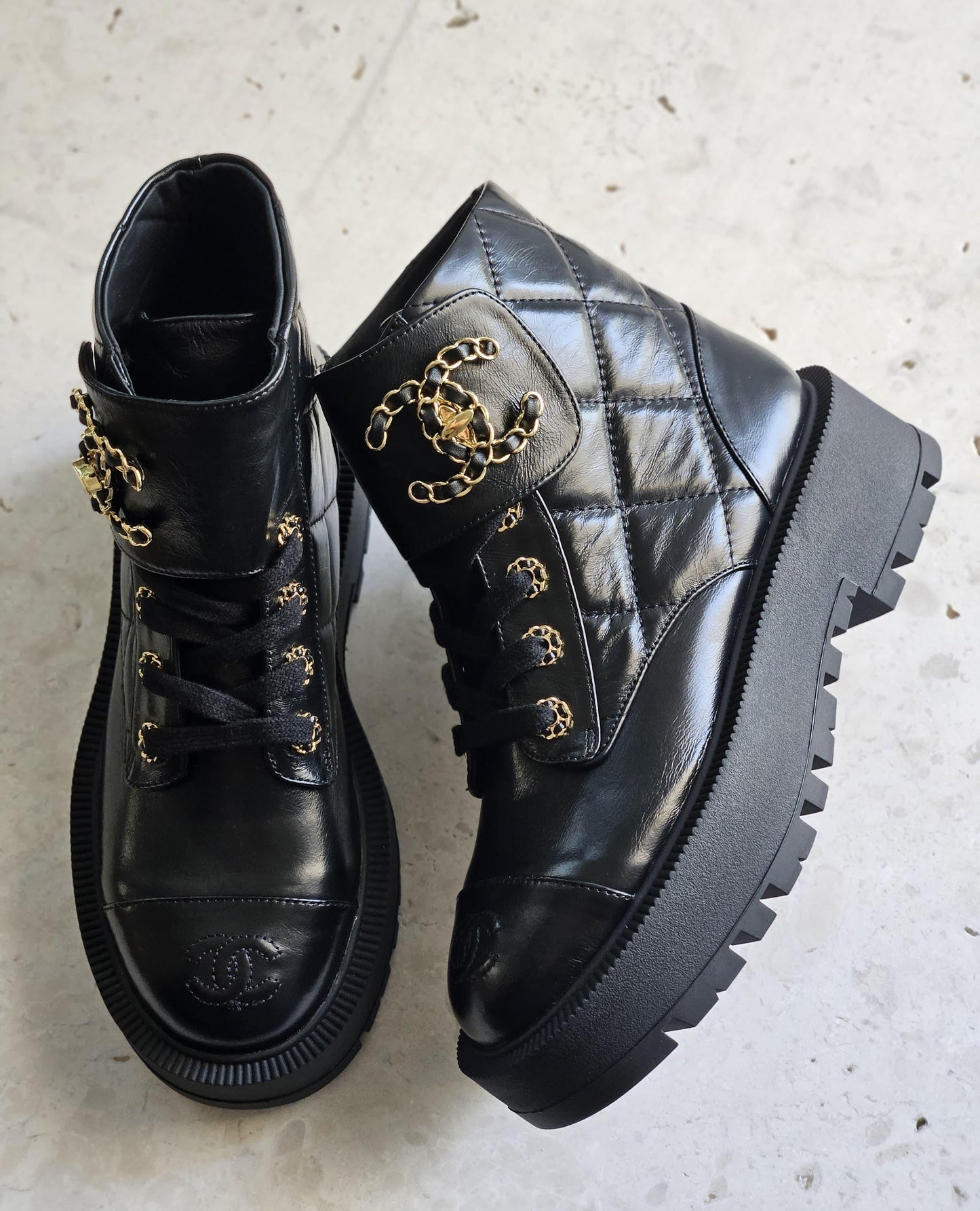 Chanel boots