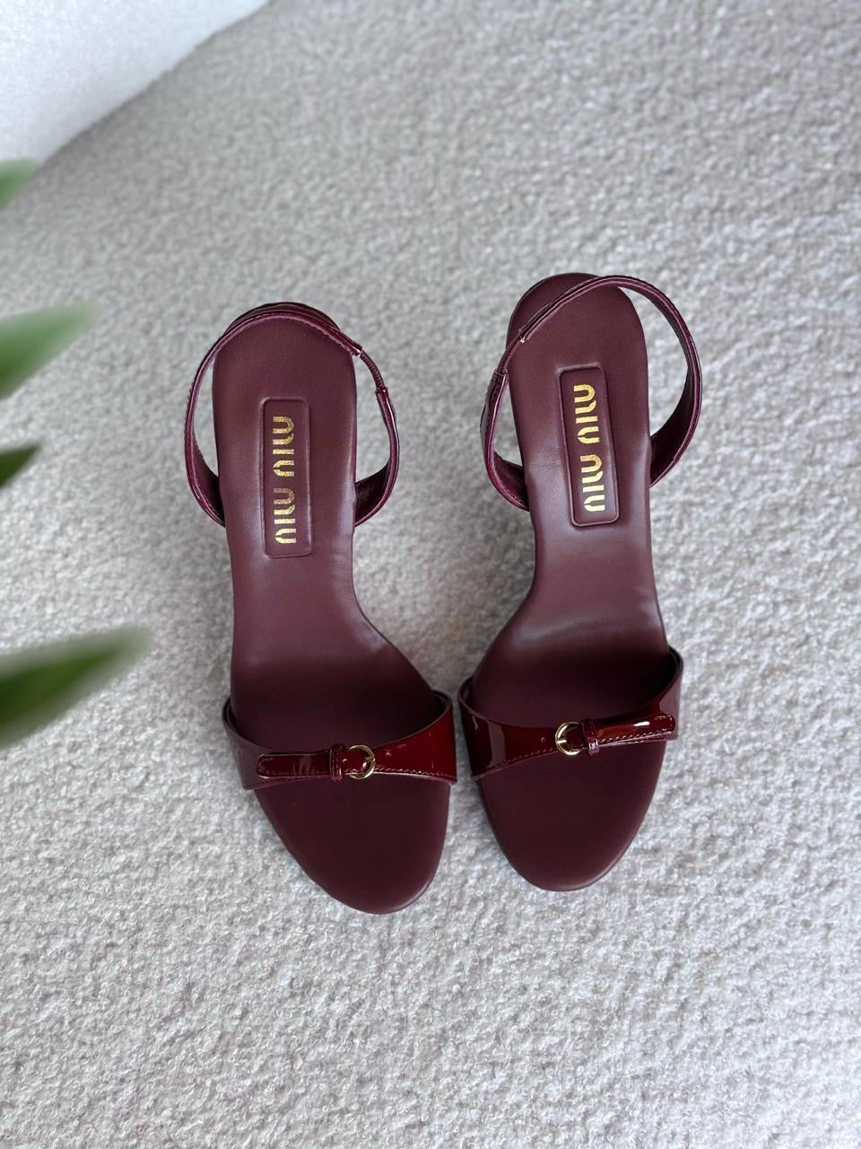 Miu miu sandals heels