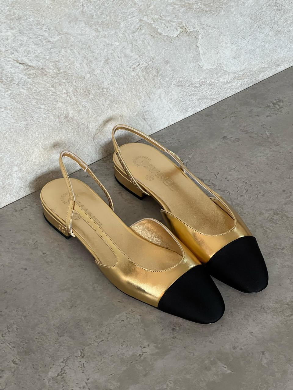 Chanel heels - low heels