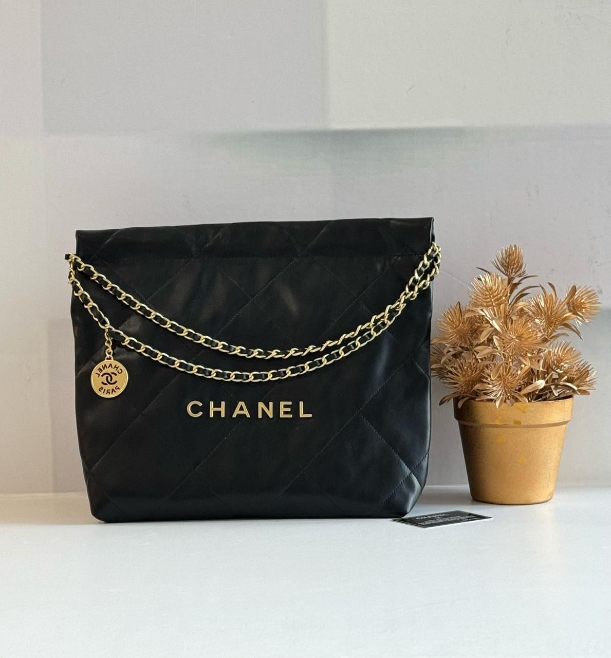 Chanel bag tote denim