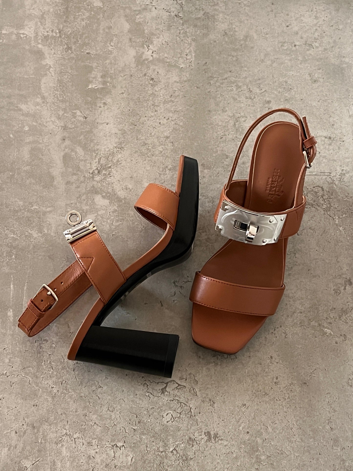 Hermes sandals heels