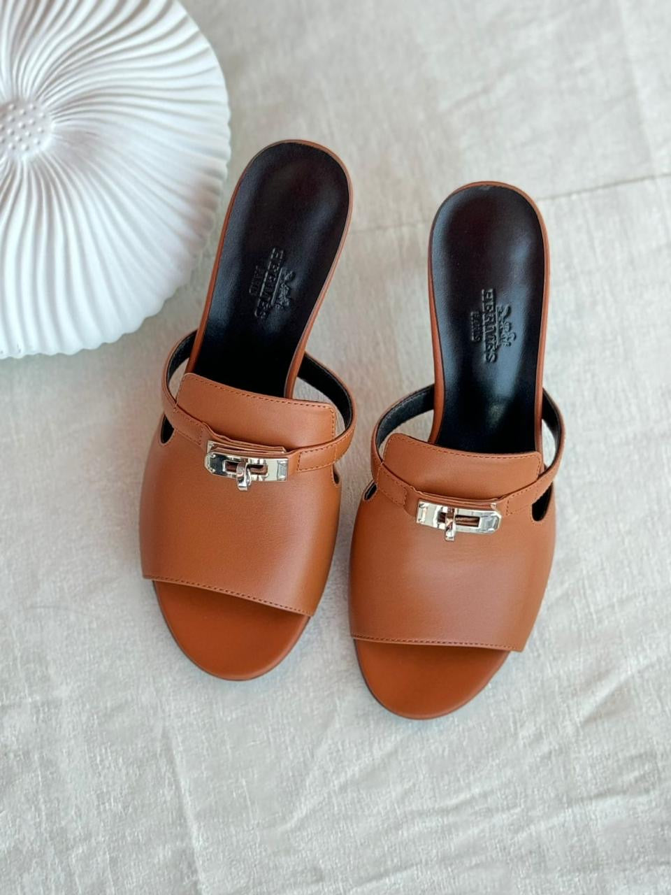 Hermes sandals heels