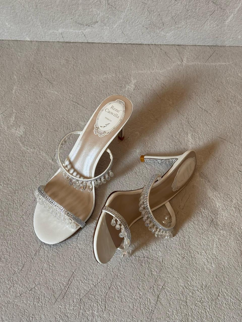 Rene caovilla sandals heels